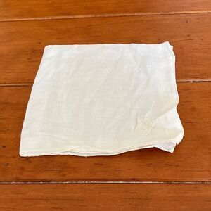 Vintage Monogrammed Hankie Handkerchief